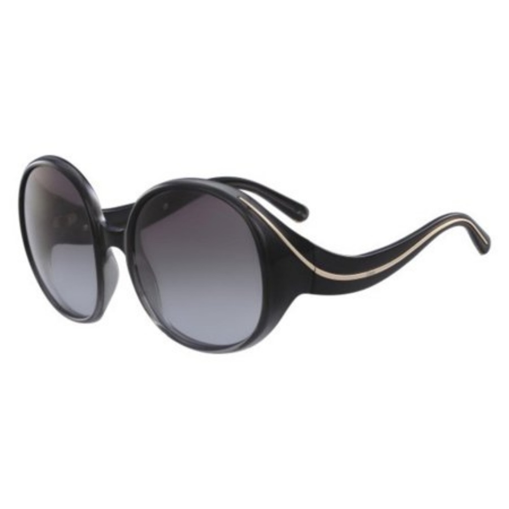Chloe Nelli ce727s gradient black gray sunglasses